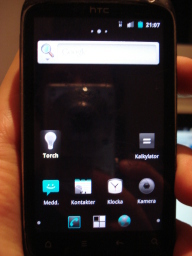 Phone with CyanogenMod running